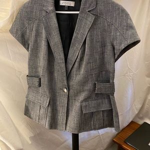 Kasper short-sleeve jacket includes Black cami (From Dress Barn)